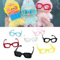Labubu-Lunettes de Soleil Transparentes, Accessoires Colorés Bonbons, 15cm 2