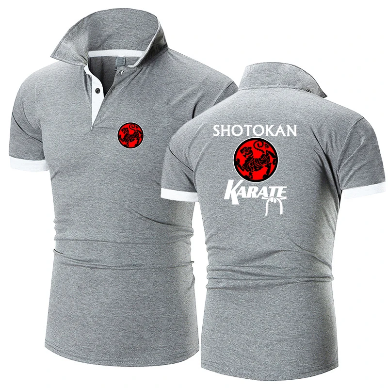 Cotton Short Sleeves Polo Shirt for Men Summer