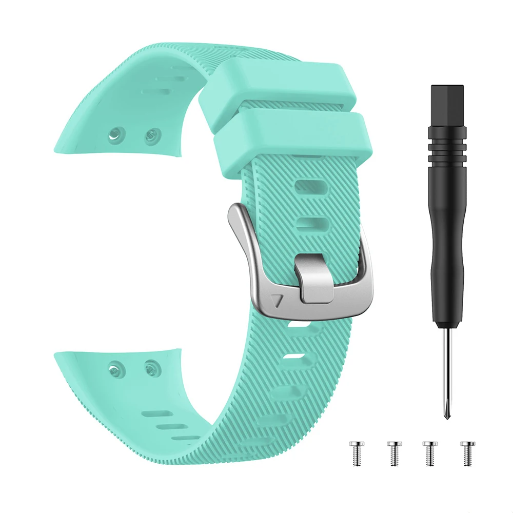 Silicone Smartwatch Replacement Strap – Vibrant and Durable Design