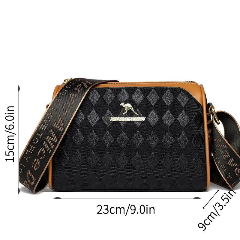 Shoulder Bag for Women Purse- Fashion Crossbody Bags Underarm Bag Small Square Satchel Handbag - 3