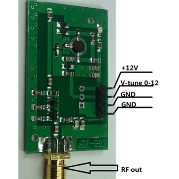 Sorgente di frequenza PCB oscillatore controllato in tensione RF Banda larga Vco 515 Mhz --- 1150 Mhz