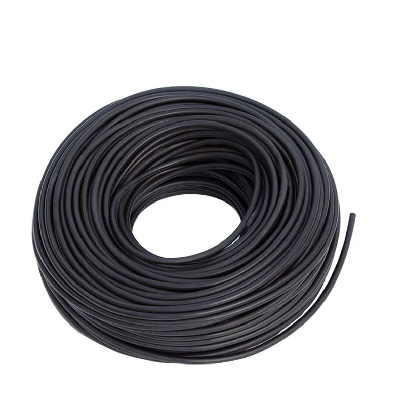 1M Fluorine Rubber Solid Strip Black Round Rubber O-Ring Bar Seal Oil Resistance Not Foaming Diameter 2mm 4mm 5mm 8mm 10mm 15mm