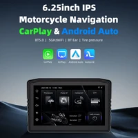 EKIY 6.25" Wireless CarPlay Moto Android Auto GPS Motorcycle Navigation Portable Digital Dashboard Anti Theft Removable Screen - Image 2