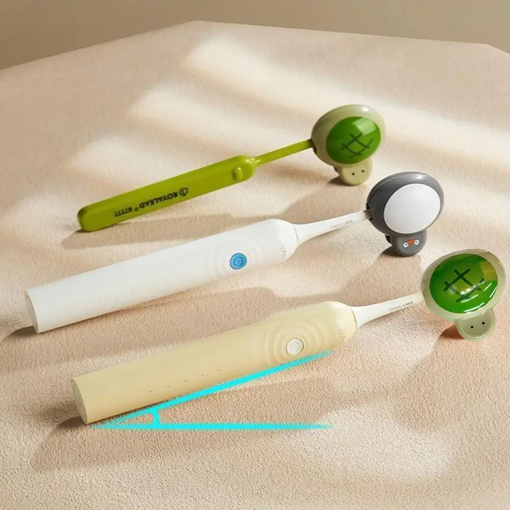 Toothbrush Head Cover Cute Dust Cap Cover Bathroom Supplies Funny Toothbrush Head Protective Electric Clip