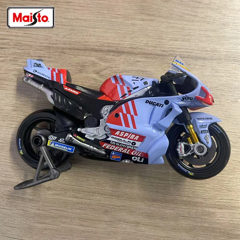 Maquette Moto GP Maisto 1/18 – Gresini SF 2024 #93 Marc Márquez – Modèle Métal Collection – Détails Réalistes