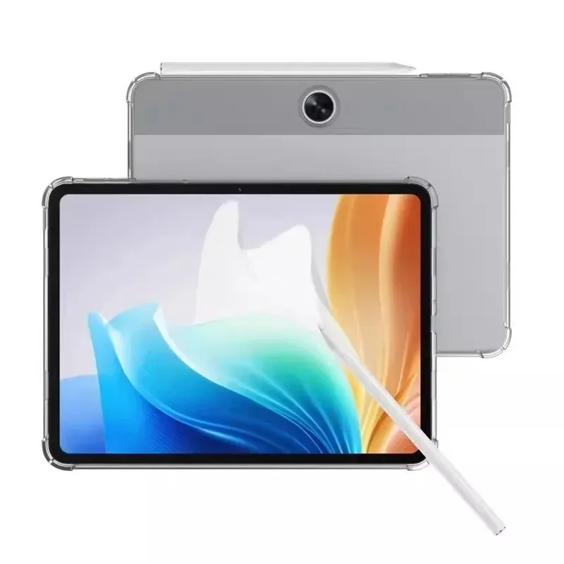 Crystal Clear Tablet Case | Four-Corner Anti-Drop Protection | 11-Inch Display Compatible
