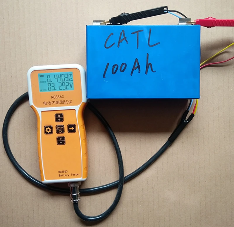 Digital Multimeter Multimeter Tester New RC3563 High-precision Internal Resistance Detector True Four-wire AC Lithium Lead Acid Lithium Car Battery Tester