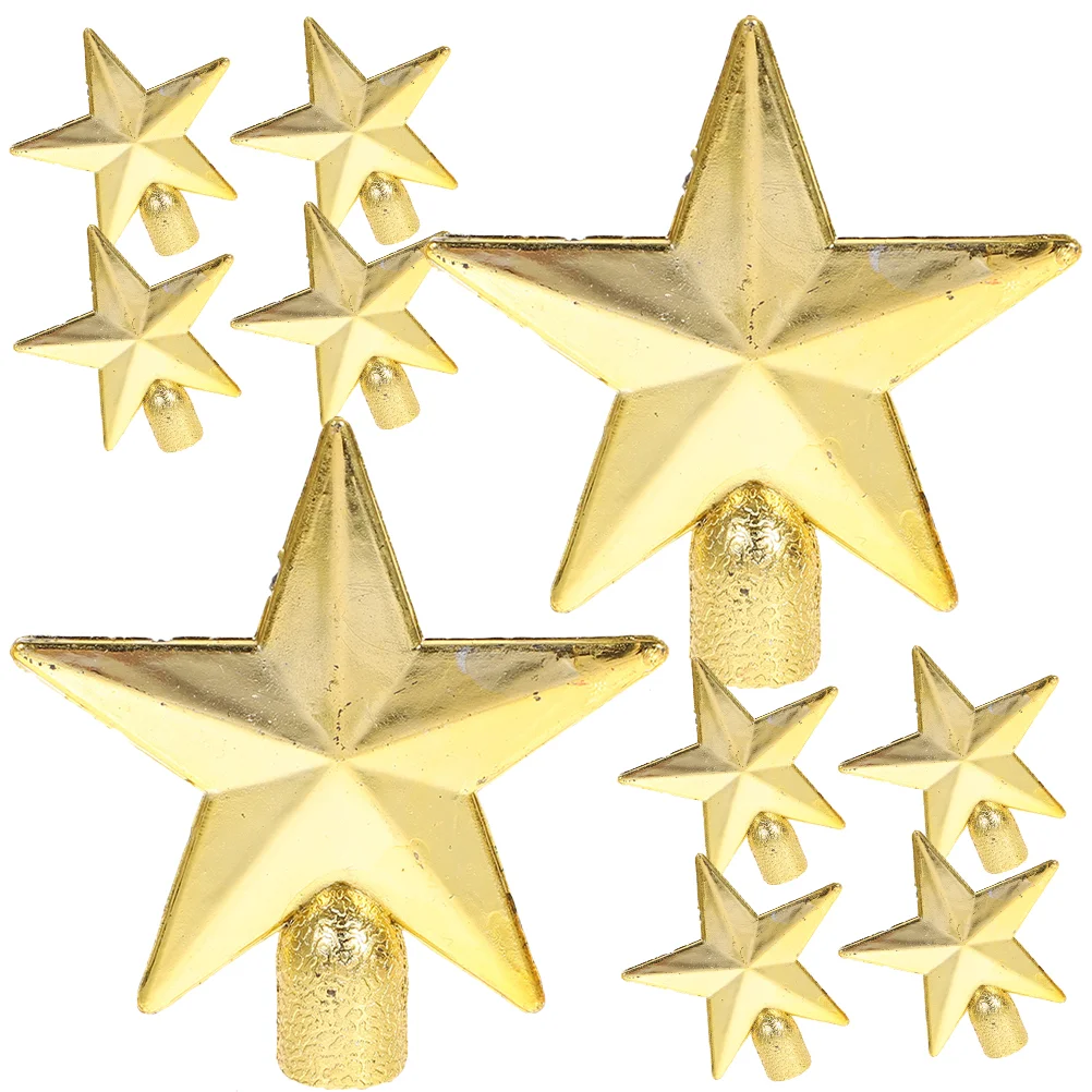 

Mini Christmas Star Tree Topper Christmas Tree Decors Party Favors Mini Christmas Tree Top Star Table Christmas Tree Decor
