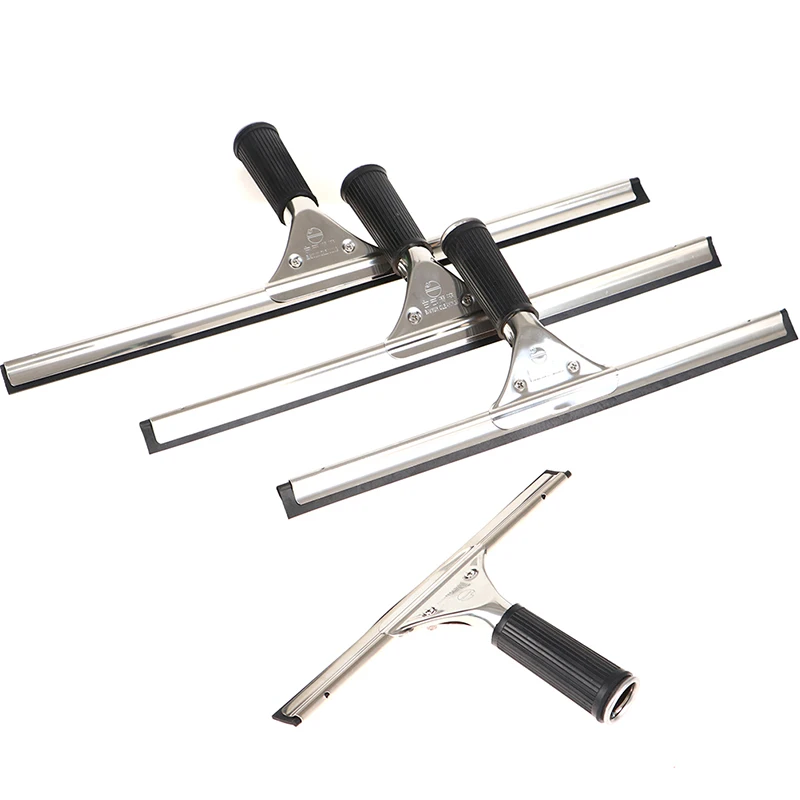 

Stainless Steel Window Glass Cleaning Squeegee Streak-free Water Stain Removal Blade Wiper Cleaner For Home Bathroom