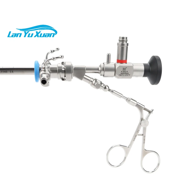 

Rigid endoscope 2.7mm 302mm 0/30 degree cystoscope set for Urology