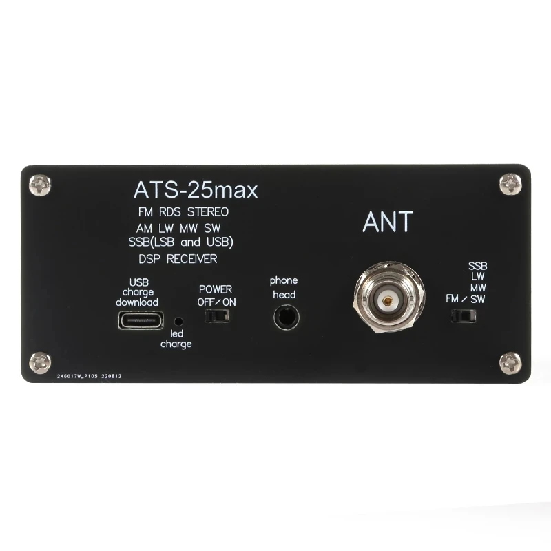 ATS25 amp DSP受信機 マルチバンドラジオ Amazon.co.jp: ATS25X2 フルバンドのラジオ受信機、2.4in色の