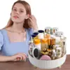 1PCS Cosmetic Perfume Organizer, 360° Rotating Cosmetic Organizer, Large Capacity Cosmetic Organizer for Living Room Bedroom. 1