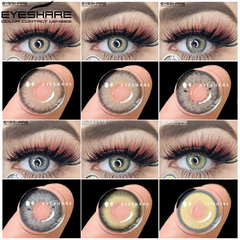 EYESHARENaturalColorContactLensesforEyesYUCCASeriesSoft