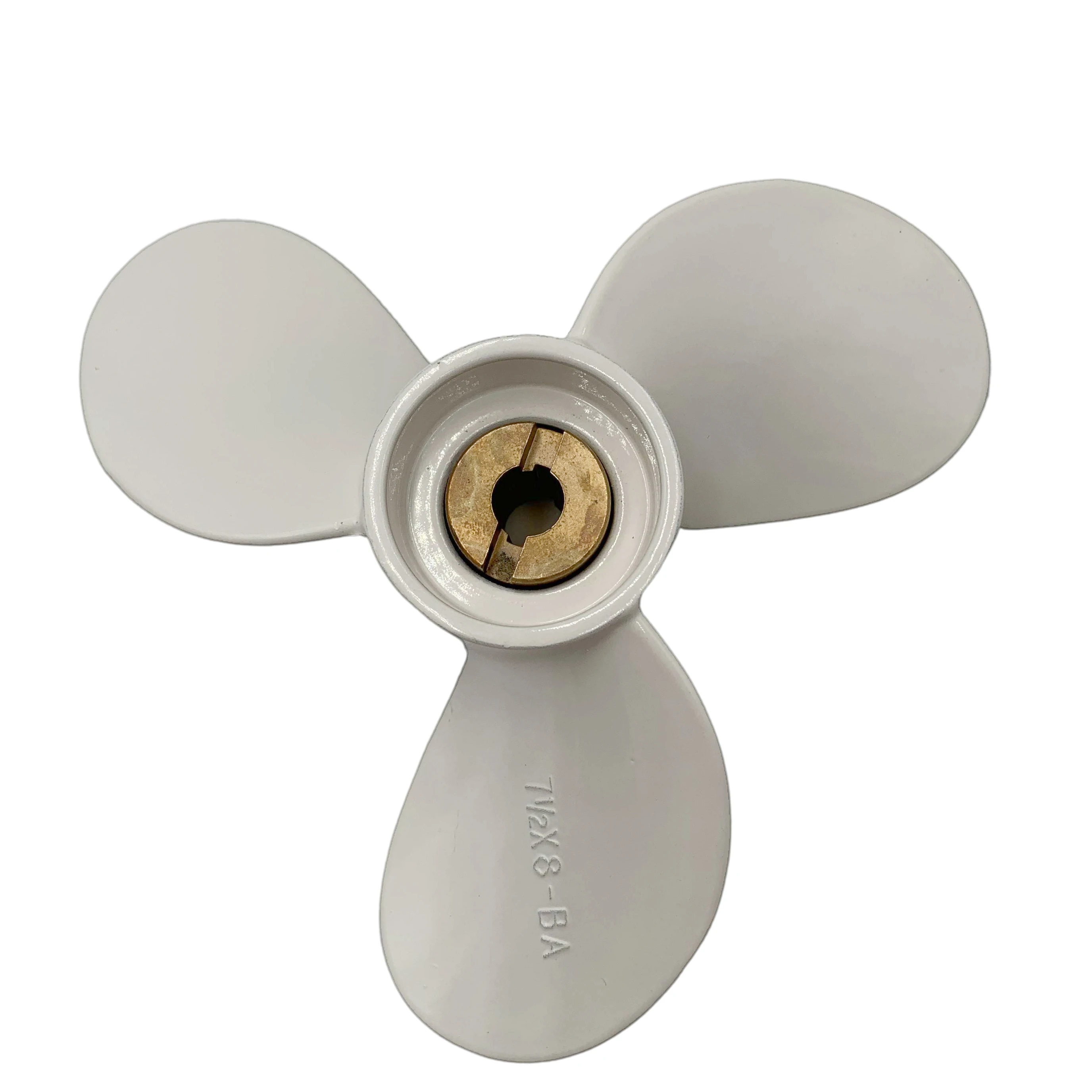 Boat Propeller Suit For Yamaha 7 1/2x8 Aluminum 2.56hp Pin Drive 7.5x8