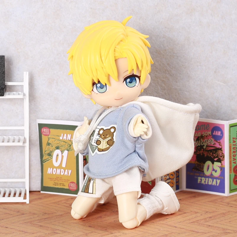 OB11 Baby Accessories Clothes Hoodie With Hoodie Set Multiple Models Humanoid Doll Accessories Dolls For 1/12 Doll DIY Dress Up - 3