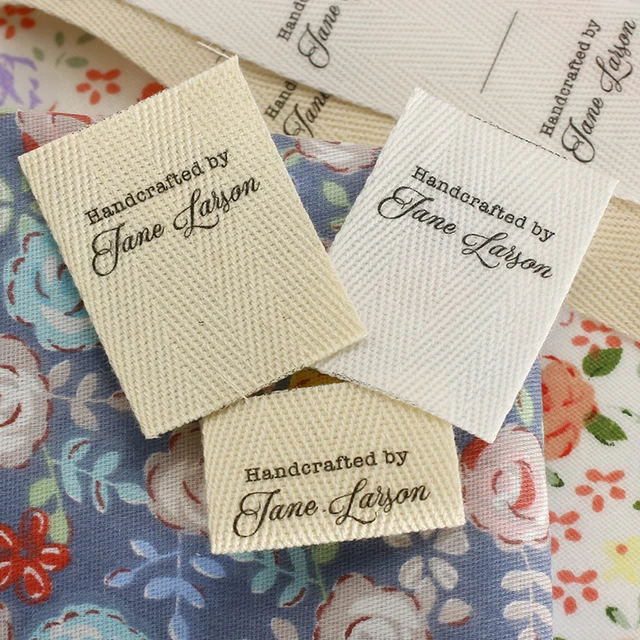 Custom Twill Labels,free Shipping,tags For Clothes,sewing  Accessories,custom Fabric Label, Labels For Cotton,25x70mm (xw5571) -  Garment Labels - AliExpress