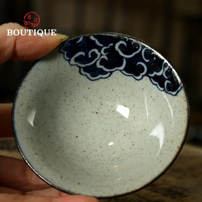 Ciotola Da Tè Matcha Chawan In Ceramica Giapponese - Tazza Da Tè Kungfu Artigianale, Regalo Per Cerimonia Del Tè - 4