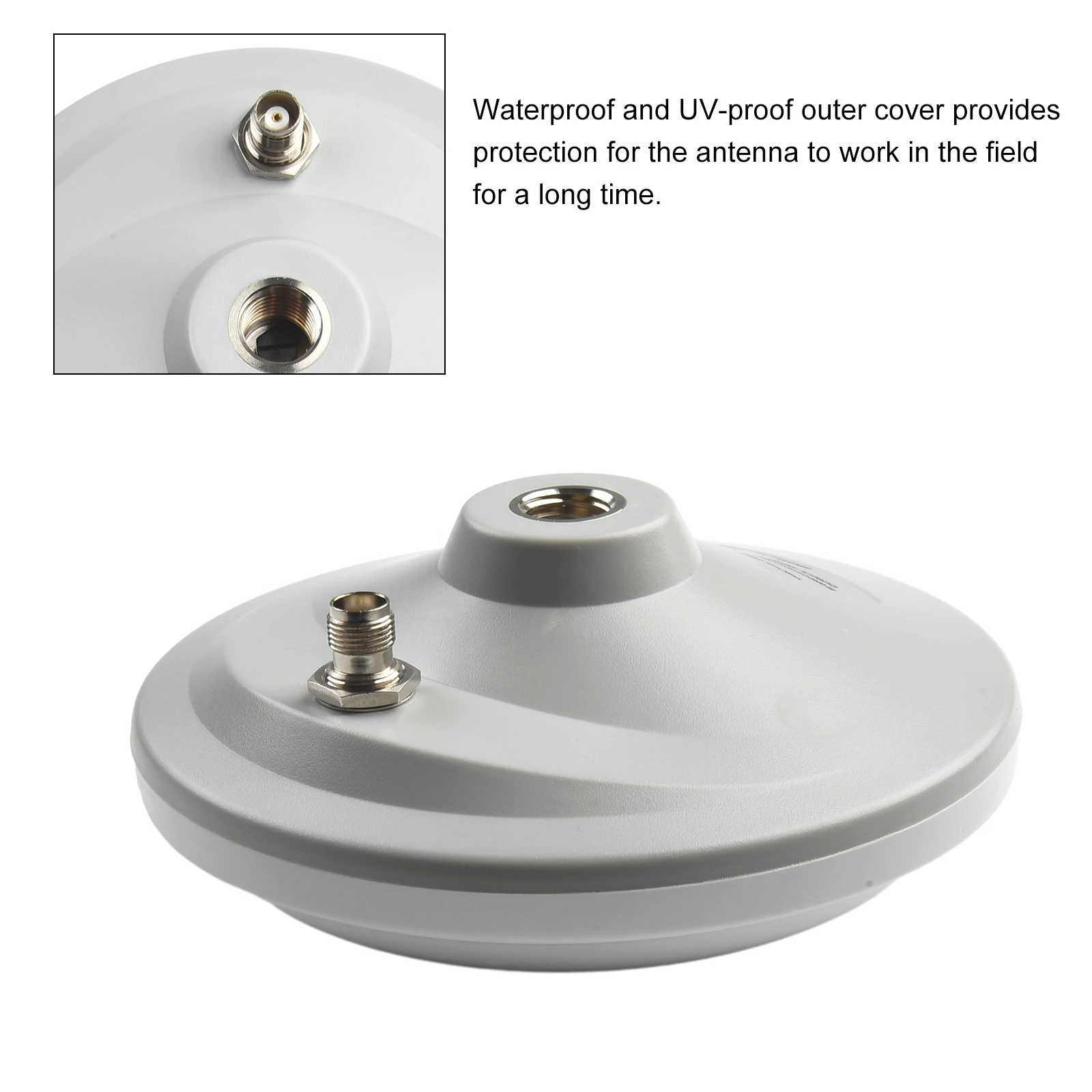 

Durable Aerial External Antenna TNC BDS: BI Circular Polarization G2. G3: Galileo: El L5: GLONASS: Gl Right-hand