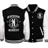 Wednesday Nevermore Academy Hoodie Sweatshirt Funny Winter Warm Unisex Graphic Harajuku Sudaderas Jacket Sweatshirt 1