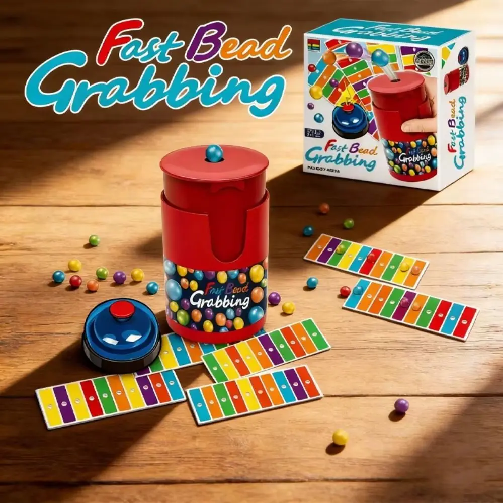 Exciting Bead Grabbing Board Game - Fast-Paced Color Match Strategy