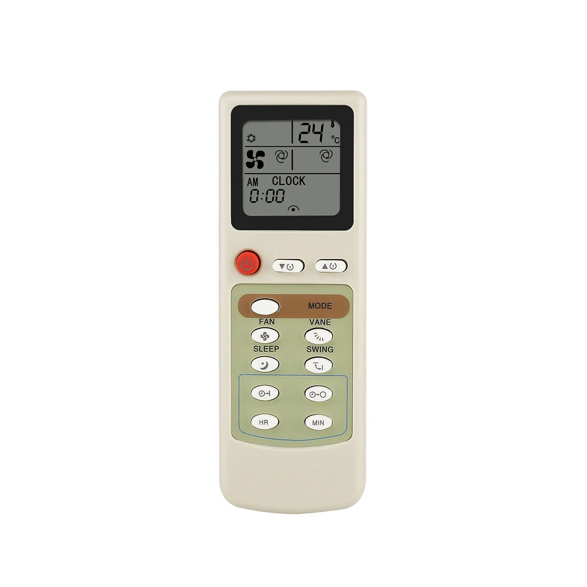

Smart Remote Control for Mitsubishi Air Conditioner EG9C S-09H S-12H S-18H S-24H KT3L004 Replacement Remote Control