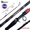 BIUTIFU Traveller Spinning Casting Fuji Lure Mini Rock Fishing Rod 1.8/2.1/2.4/2.7/3.0m Carbon Baitcasting PHISHGER Fast 5-42g 1