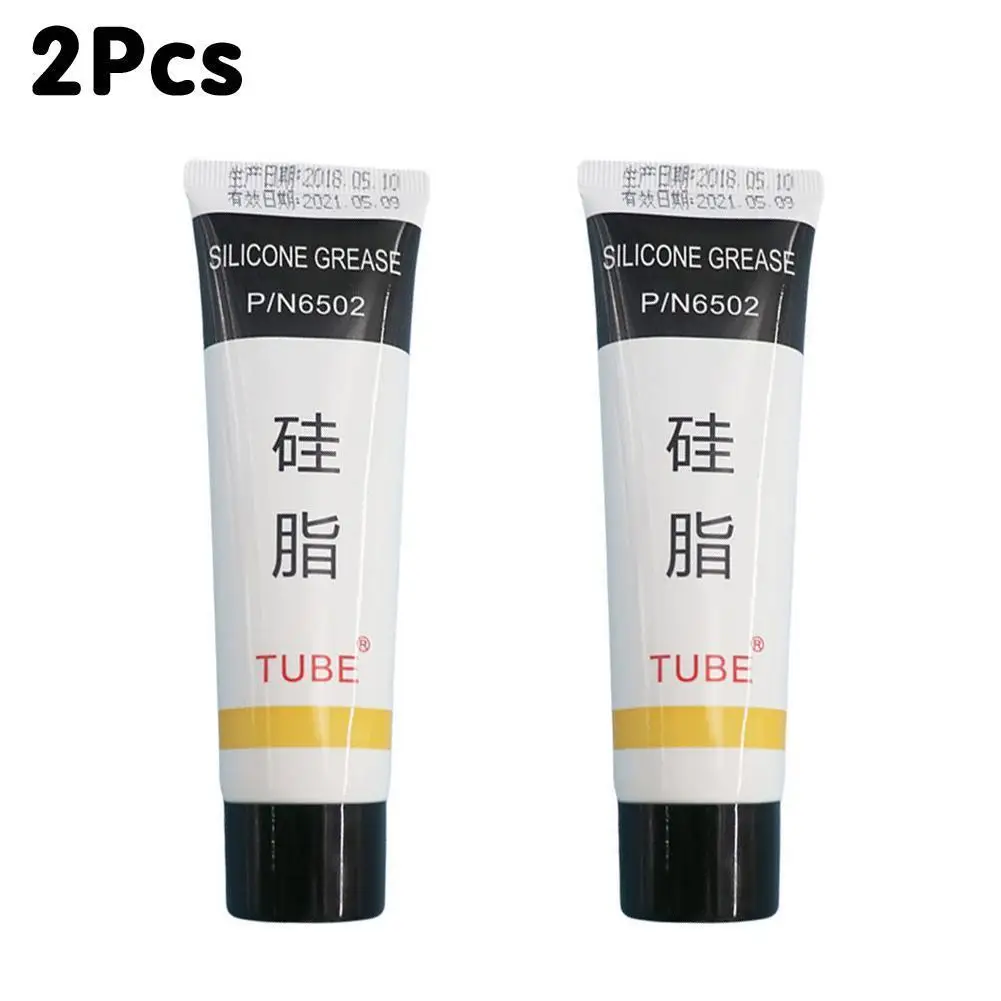 2pcs 50g Silicone Grease Lubricant Home Improvement Hardware Food Grade Silicone Fat O Lubrication Coffee Machine Lubricant silicone grease lubricant silicone grease grease lubricant