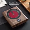 800W Ultra-thin Electric Ceramic Stove Mocha Coffee Electric Hot Plate Home Timing Tea Maker Multifunctional Boiling WaterHeater 3