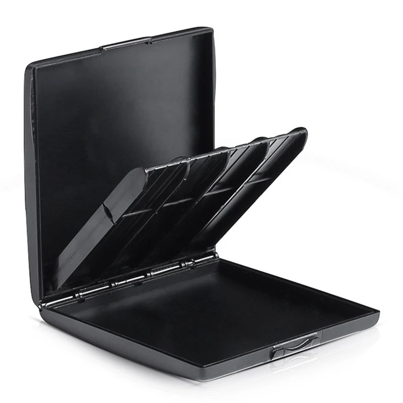 Sax Reeds Case Box Saxophone Clarinet Oboe ABS Reed Case Storage Box Waterproof Wear Resistant General for 8 Grids Sax saxophone accessories clarinet accessories reed storage case