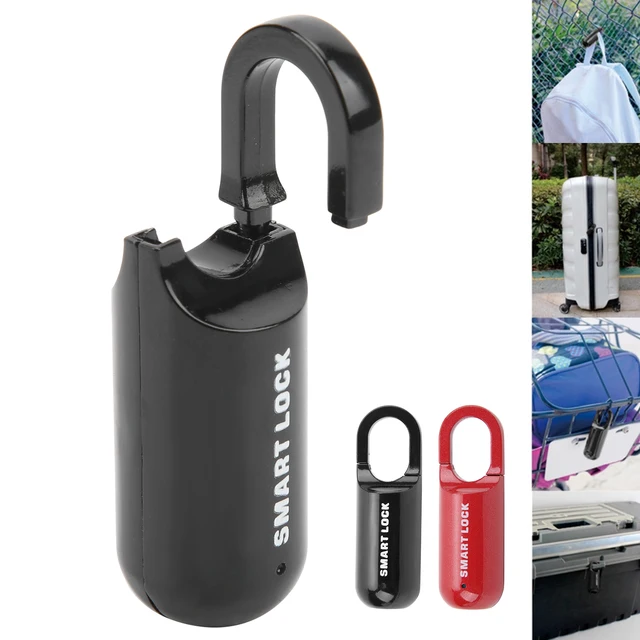 Fingerprint Drawer Lock Fingerprint Lock AntiTheft Security USB Rechargeable Thumbprint Padlock for Luggage Case Thumbprint Lock 1