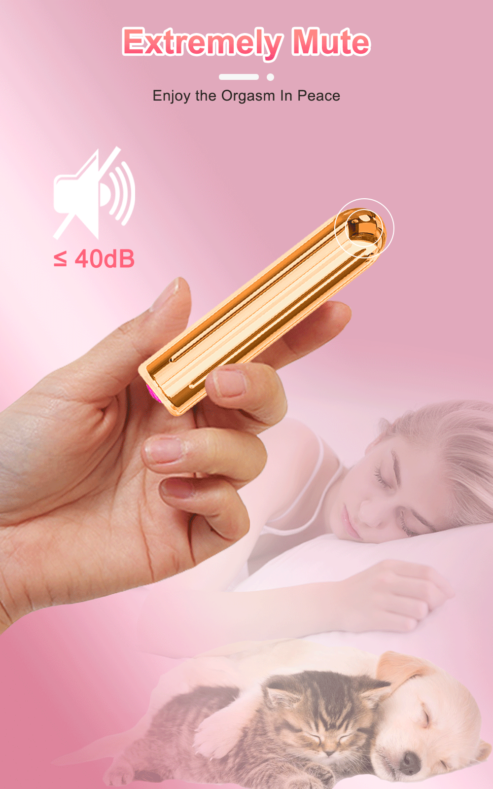 Mini Powerful Bullet Vibrators for Women USB Charging 10 Modes Nipple Clitoris Stimulator Vibrator Female Sex Toys for Adults 18 Sf5830997f6ac40e6be419704f86d0d604