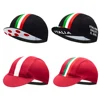 Classic Italia Black Red Men's Cycling Caps Quick Dry MTB Road Bicycle Hats 1