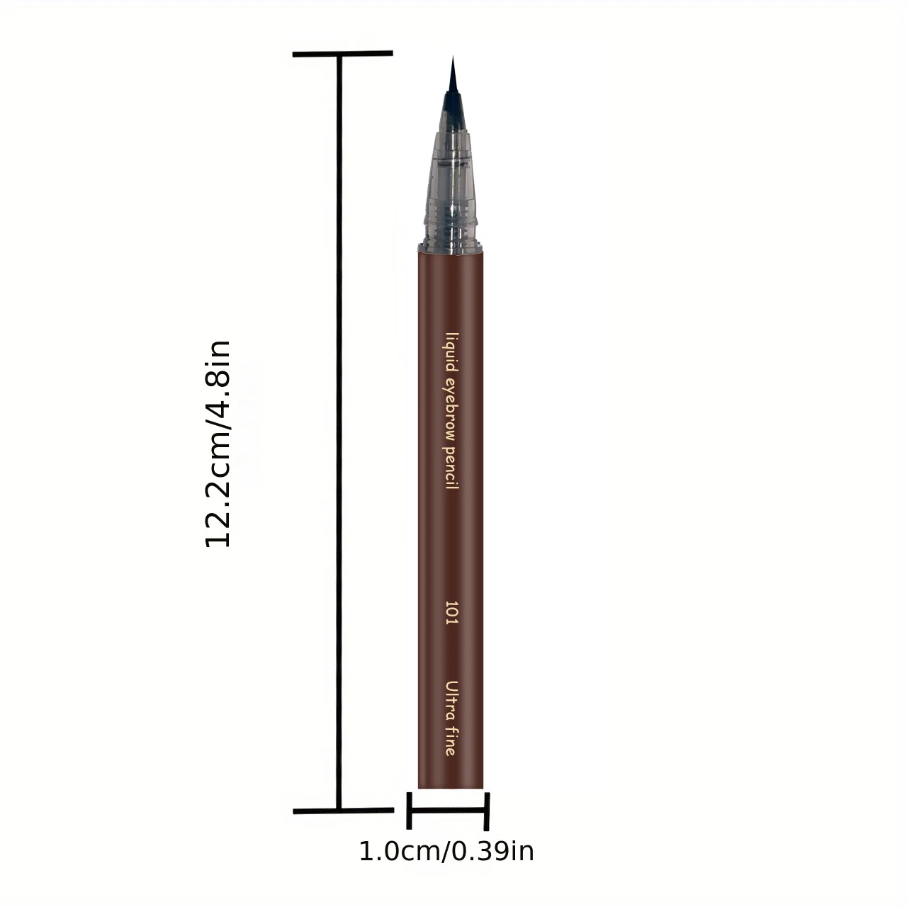 12Pcs Set Ultra Fine Extra Slim Eyebrows Pen Waterproof Professional Sweat-proof Liquid Eye Brow Pencil Long Lasting Makeup Micr_voghion.com