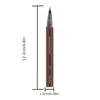 Ultra-fine ultra-fine eyebrow pencil waterproof professional sweat-proof liquid eyeliner Eyebrow dual-purpose durable makeup art 2