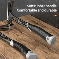 Multifunction Magnetic Claw Hammer for Woodworking Non-slip Shockproof Steel Hammer Hand Tool Automatic Nail Suction Hammer 2