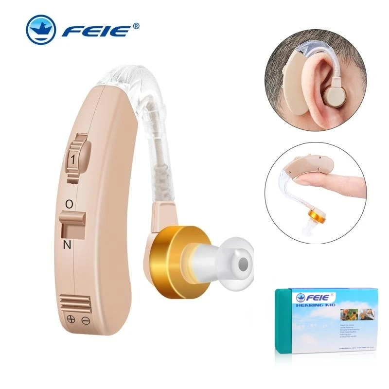 

Cheap Audifonos Para Sordos Powerful Headphones Mini BTE Hearing Aids For Severe Profound Deaf Loss Same Siemens S-139