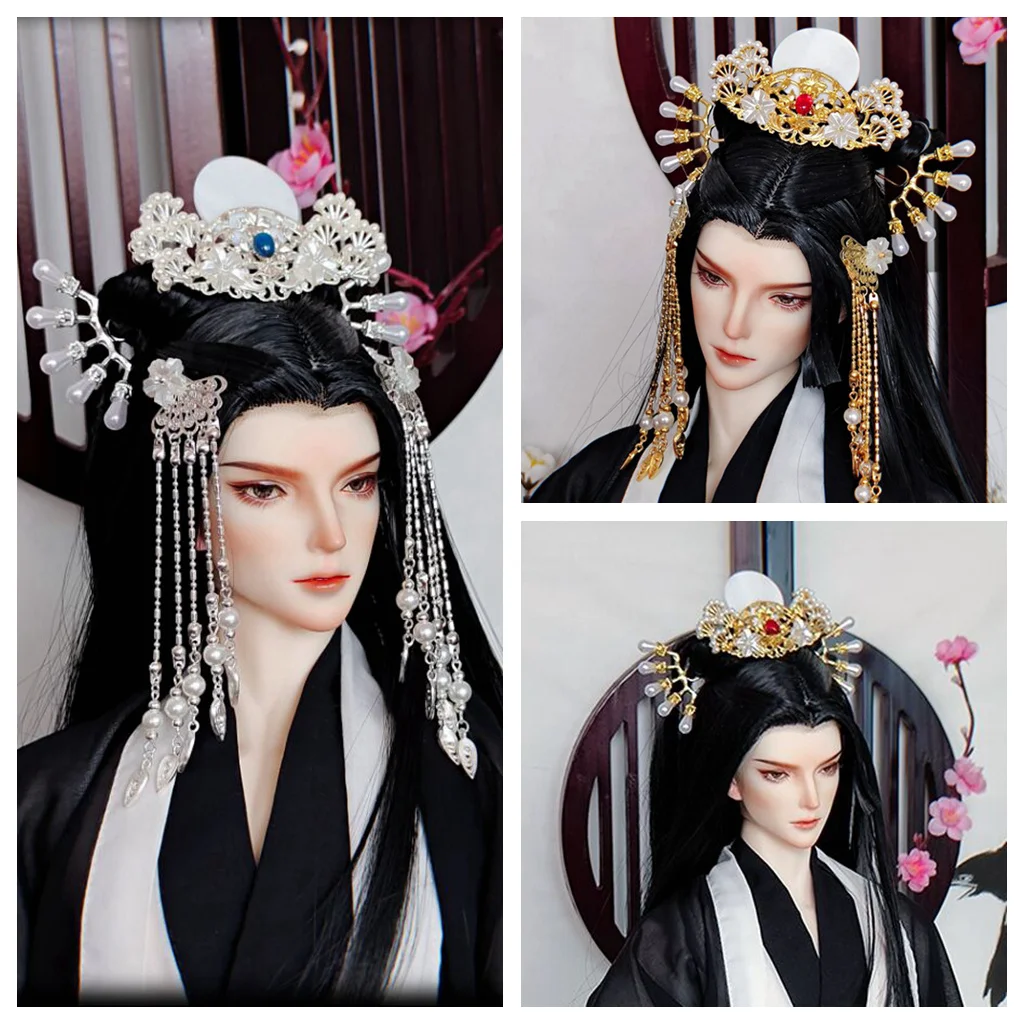

1/3 Scale BJD Headwear Ancient Costume Hair Crown Headdress Accessories For SD17 Big Girl SSDF ID72 Uncle Doll A1318-A