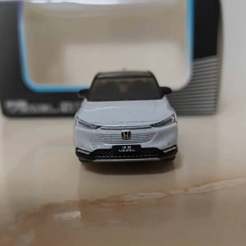 Original 1:64 Scale HONDA VEZEL 2023 Alloy Car Model Adult Classic