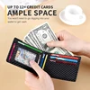 Men's Wallet Ultra Thin 11 Credit Card Slot Leather RFID Blocking Small Thin Bifold Wallet for Men 4
