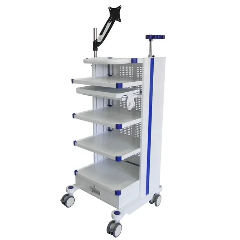 

Multi-function Cart Laparoscopic Integrated Endoscopy Trolley for medical use