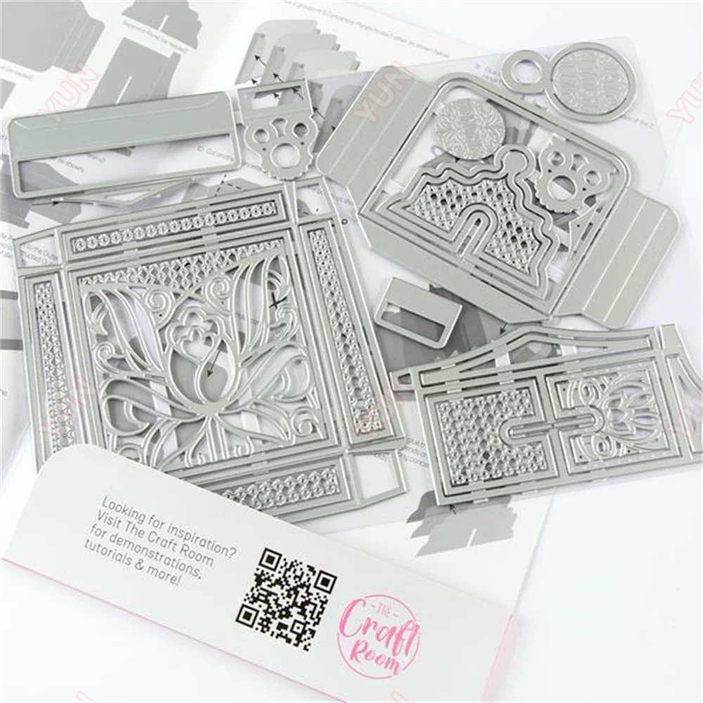미니 인덱스 뷰로 박스 다이 세트 금속 커팅 다이 DIY 스크랩북 사진 앨범 장식 엠보싱 수제 인사말 카드