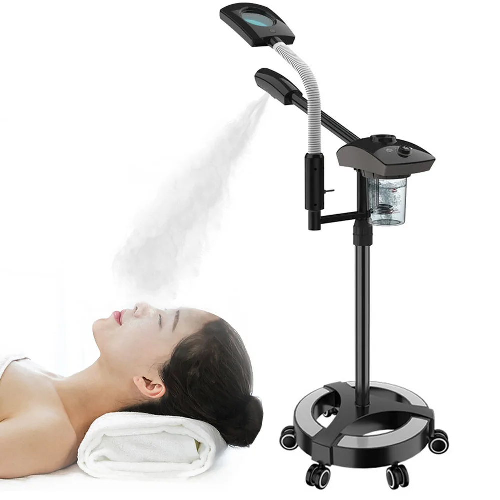 

Ozone Steamer Warm Mist Humidifier Hot Facial for Face Deep Cleaning Vaporizer Salon Home Spa Sprayer Skin Care Whitening