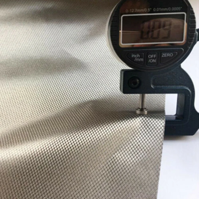 Faraday Fabric EMI RFID Shielding Block WiFi RF Military Grade Radiowave Microwave Other Electromagnetic Fields