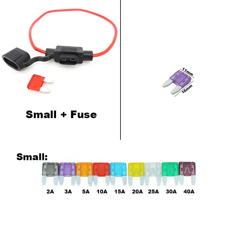 Voiture porte-fusible étanche prise tap adaptateur micro mini standard atm  apm avec 10a - SENEGAL ELECTROMENAGER