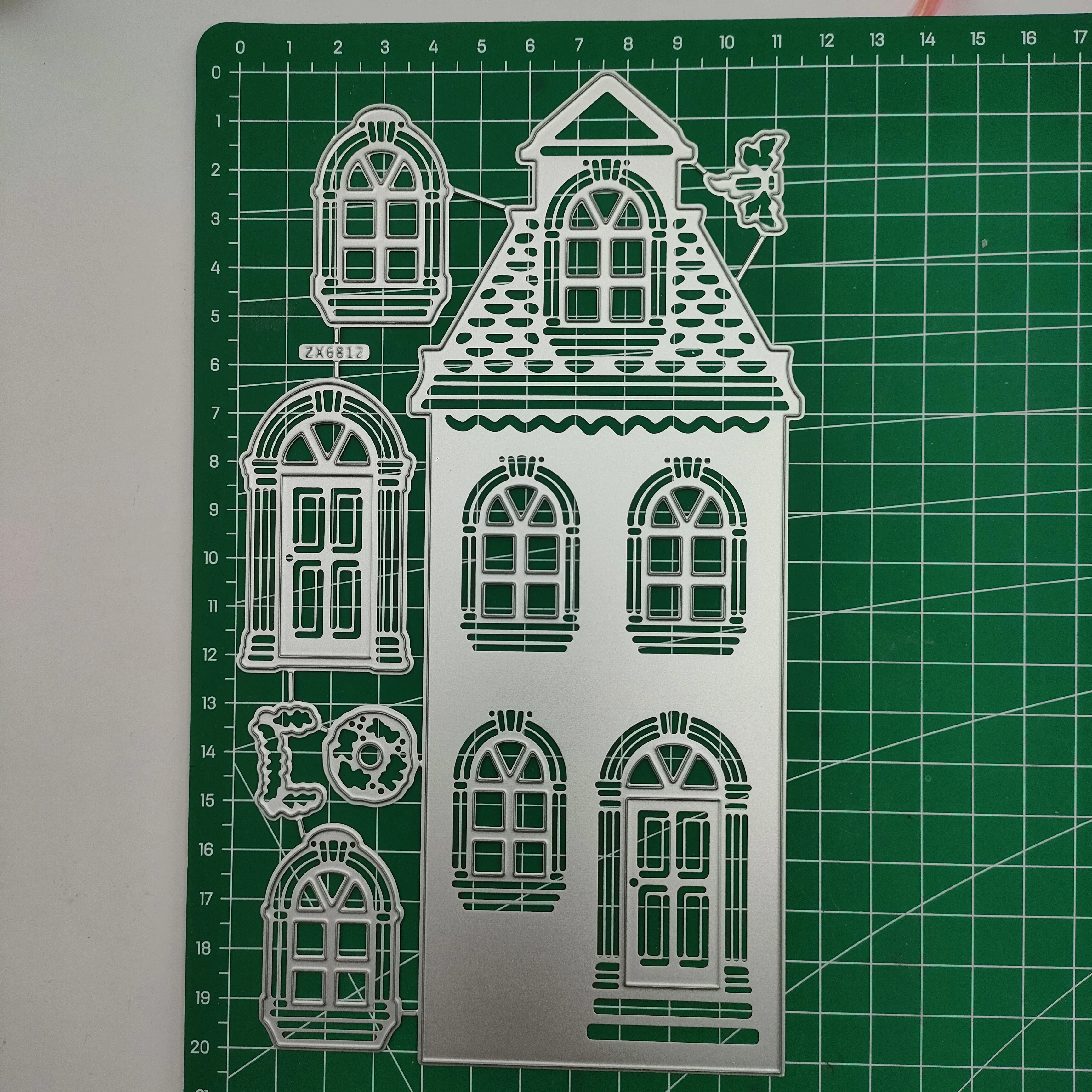 

House slimline dies Diary Decoration Stencil Embossing Template DIY Greeting Card Handmade 2023