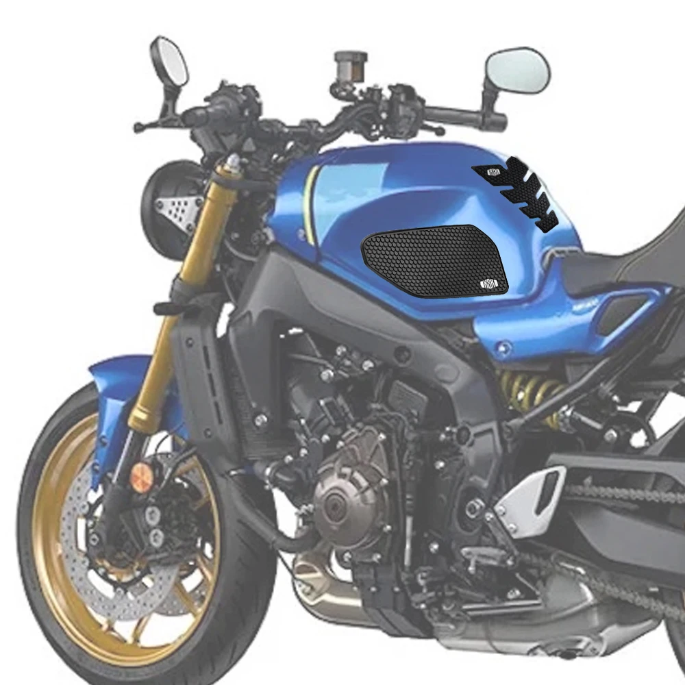

Новые текстурные прокладки для бака XSR900, защитные наклейки, наклейка на колено, топливная тяга, коврик для мотоцикла Yamaha XSR 900 xsr900 2022 2023
