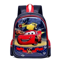 Disney car children's bag kindergarten boy safety backpack primary school students Backpack 1