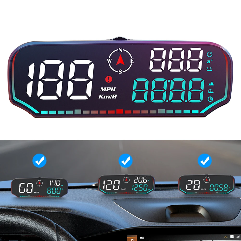  GPS HUD   ġ KMH MPH ϸ ū ۲ MPH KMH GPS  ÷ Ƿ  溸 GPS Ʈ ڵ HUD