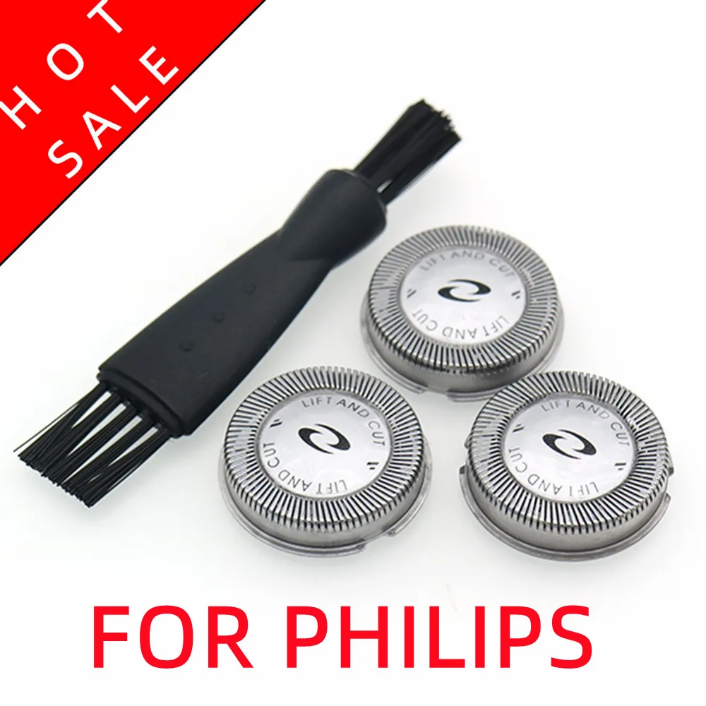 3x Replacement Shaver Head Blade Cutters For Philips Norelco Electric Razor HQ40 HQ41 HQ801 HQ802 HQ5860 HQ5858 HQ5856 HQ5855 philips триммер и бритва norelco oneblade qp2510 49