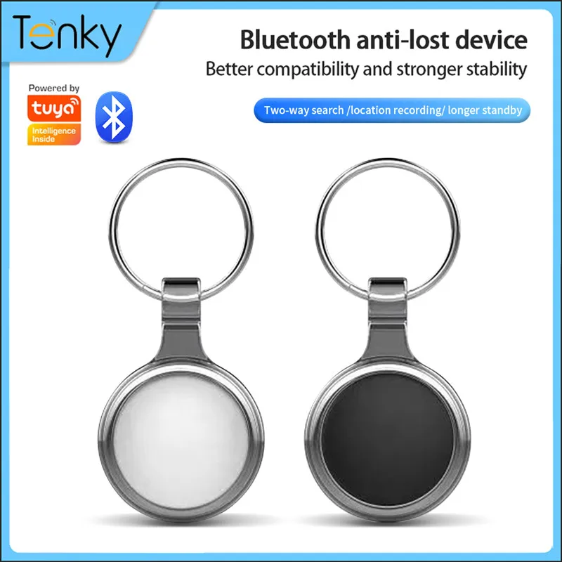 Tuya Anti-lost Device Smart Tags Key Kids Wallet Pets Position Locator Smart Tracker Portable Item Finder Support Smart Life APP ryra tuya bluetooth smart anti lost device tags key pet anti lost location tracker smart bluetooth tracker item finder